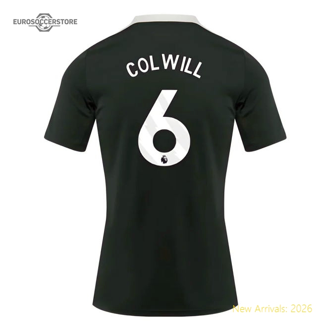 2025-2026 Chelsea Dri-Fit Strike Training Shirt (Green) (Colwill 6)-Football Shirts Shop