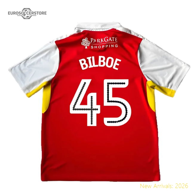 Rotherham 2016-17 Home Shirt ((Good) XL) (Bilboe 45)-Football Shirts Shop