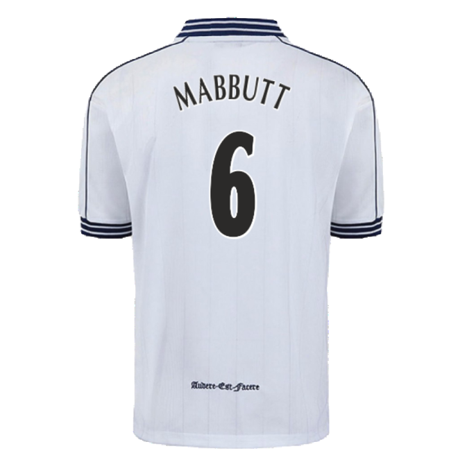 1997-1999 Tottenham Home Pony Retro Shirt (Mabbutt 6)-Football Shirts Shop