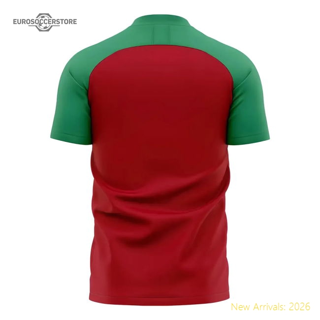 Morocco 2025-2026 Home Concept Football Kit (Libero) - Womens-Football Shirts Shop