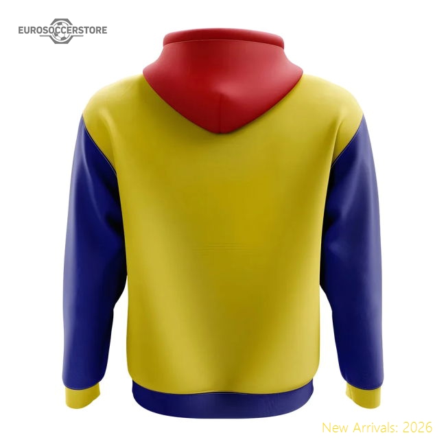 Moldova Concept Country Football Hoody (Yellow)-Football Shirts Shop