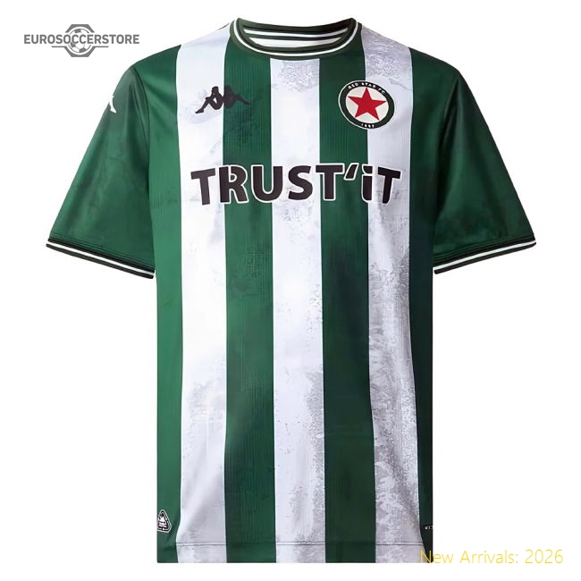 2025-2026 Red Star Paris Home Shirt (Your Name)-Football Shirts Shop