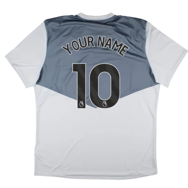 2024-2025 West Ham Training Jersey (Arctic Ice) (Your Name)-Football Shirts Shop