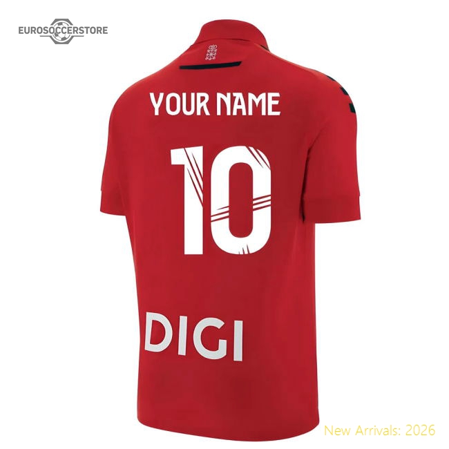 2025-2026 Osasuna Home Shirt (Your Name)-Football Shirts Shop