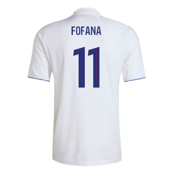 2025-2026 Olympique Lyon Home Shirt (Fofana 11)-Football Shirts Shop
