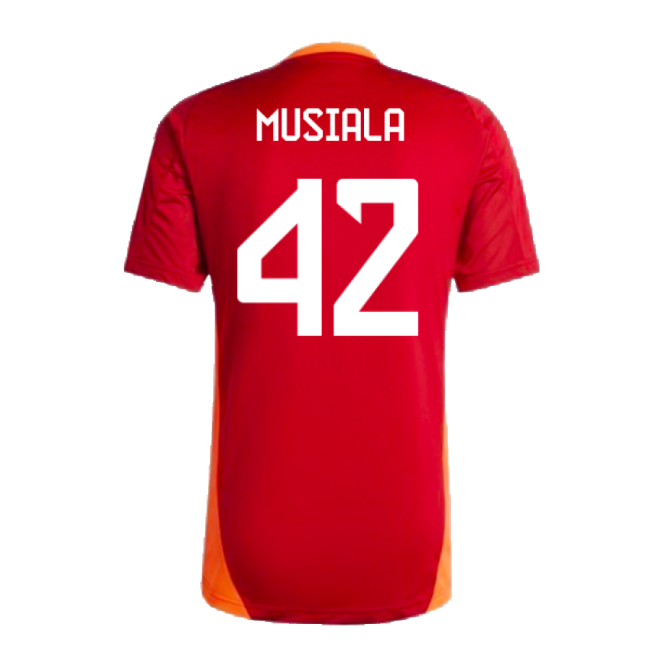 2024-2025 Bayern Munich Training Shirt (Red) (Musiala 42)-Football Shirts Shop