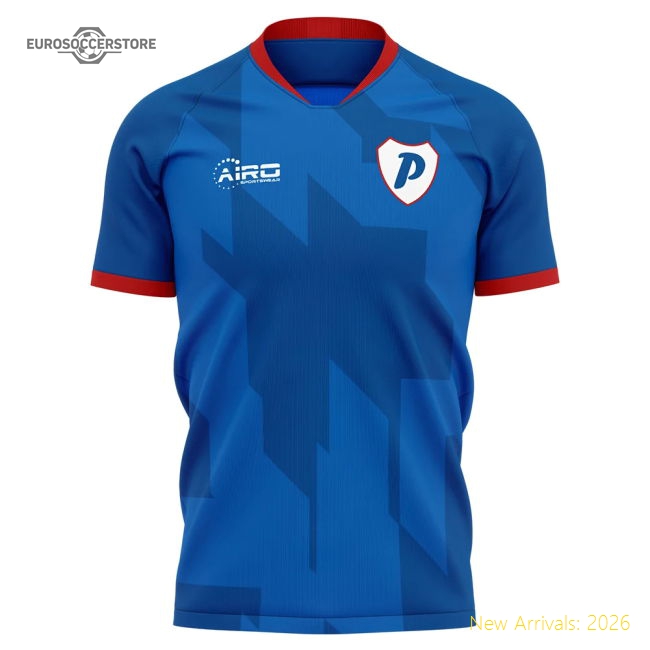 2025-2026 Portsmouth Home Concept Football Shirt (Your Name)-Football Shirts Shop