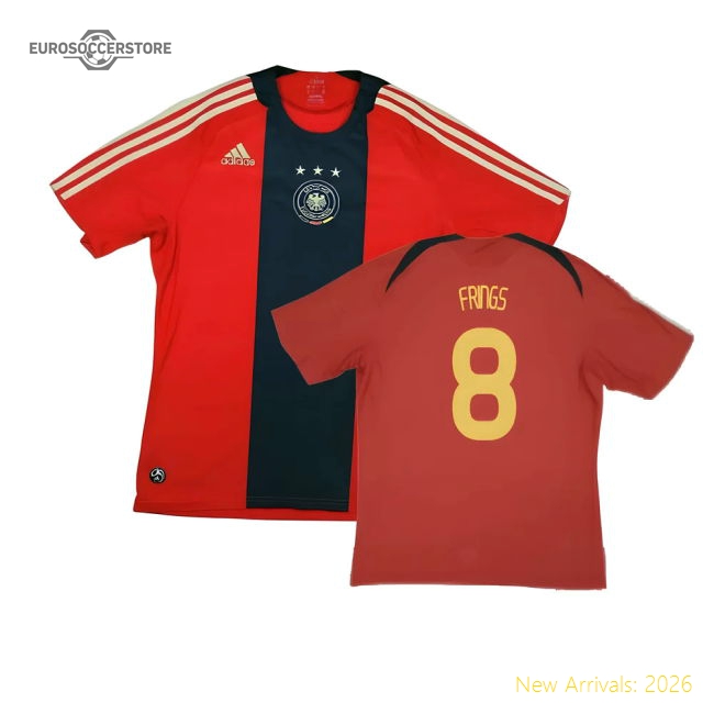 Germany 2008-10 Away Shirt ((Excellent) XXL) (Frings 8)-Football Shirts Shop