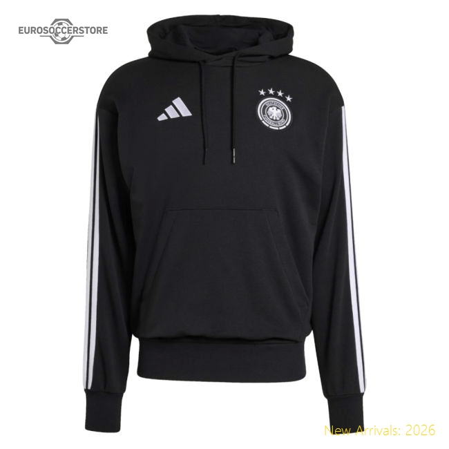 2026-2027 Germany DNA Hooded Top (Black)-Football Shirts Shop