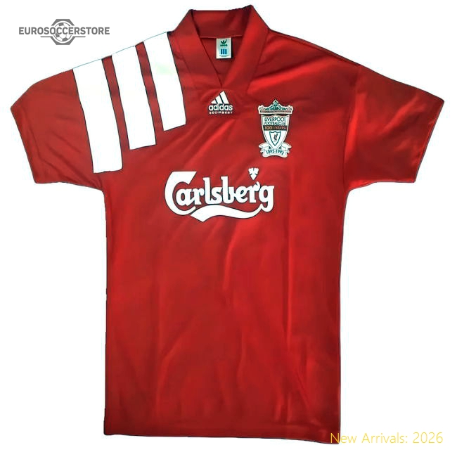 Liverpool 1992-1993 Home Shirt (L) (Excellent)-Football Shirts Shop