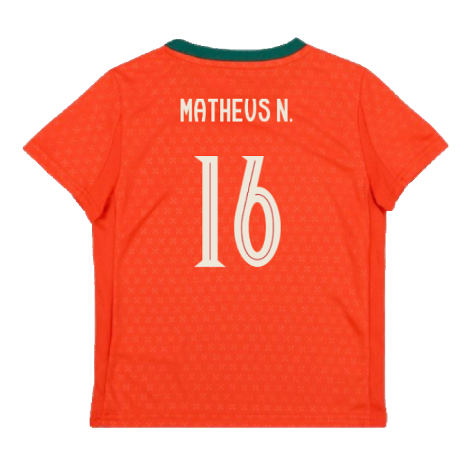 2025-2026 Portugal Home Mini Kit (Matheus N. 16)-Football Shirts Shop