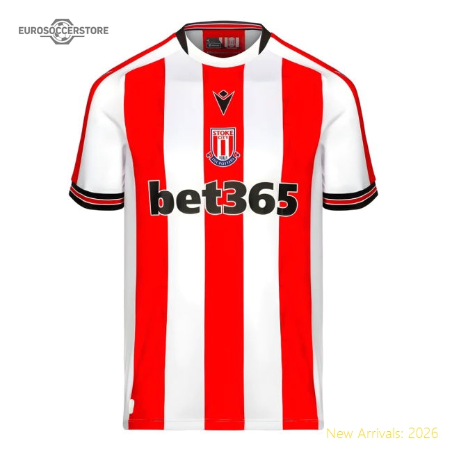2024-2025 Stoke City Home Shirt-Football Shirts Shop