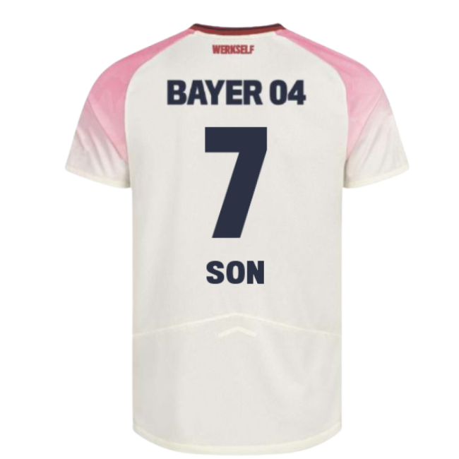 2025-2026 Bayer Leverkusen Away Shirt (Son 7)-Football Shirts Shop