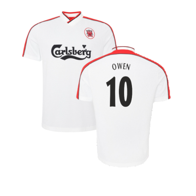 1998-1999 Liverpool Away Retro Shirt (OWEN 10)-Football Shirts Shop