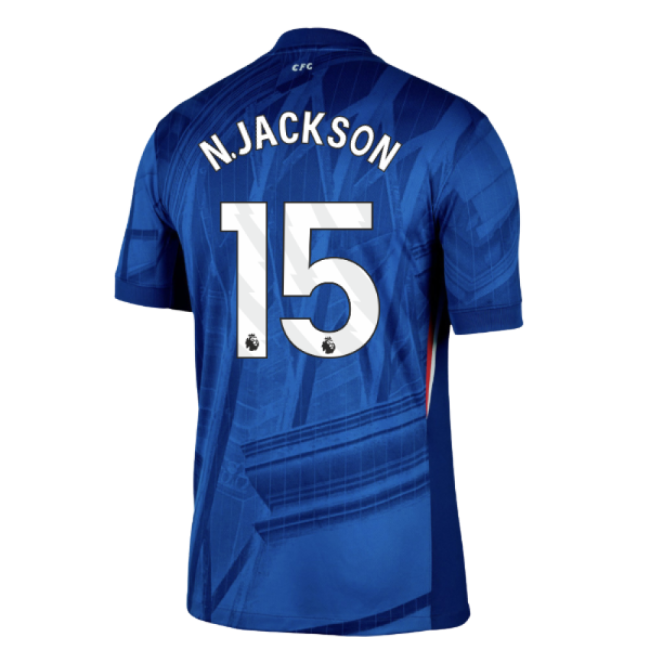 2025-2026 Chelsea Home Shirt (N.Jackson 15)-Football Shirts Shop