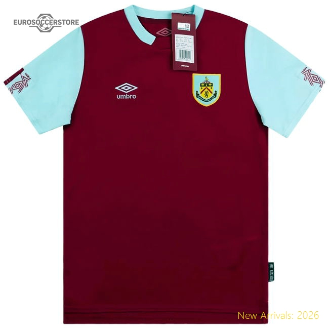 2019-2020 Burnley Home Shirt (Kids)-Football Shirts Shop