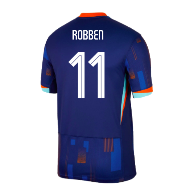 2024-2025 Netherlands Away Shirt (Robben 11)-Football Shirts Shop