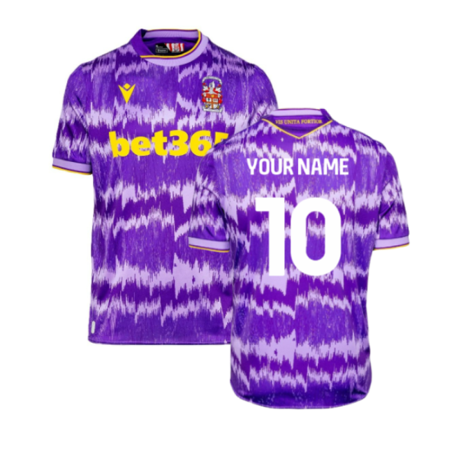 2025-2026 Stoke City Away Shirt (Your Name)-Football Shirts Shop