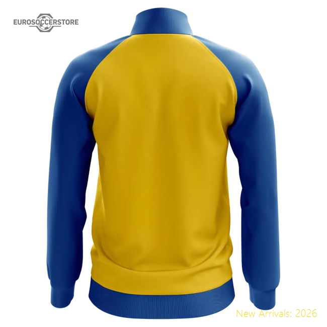 Parma Concept Football Track Jacket (Yellow)-Football Shirts Shop