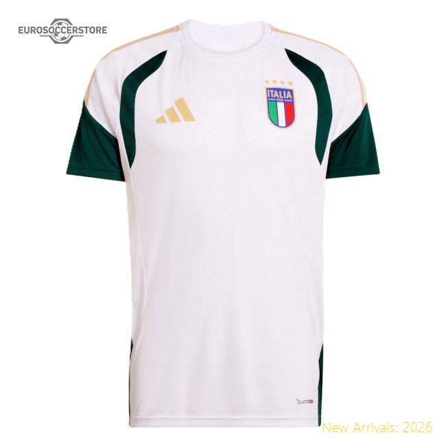 2026-2027 Italy Training Jersey (White) (Barella 18)-Football Shirts Shop