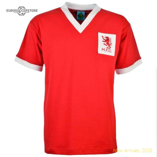 Middlesbrough 1950s Retro Football Shirt-Football Shirts Shop