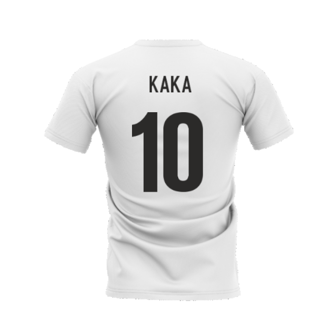 Kaka Legend T-Shirt (White) (Kaka 10)-Football Shirts Shop