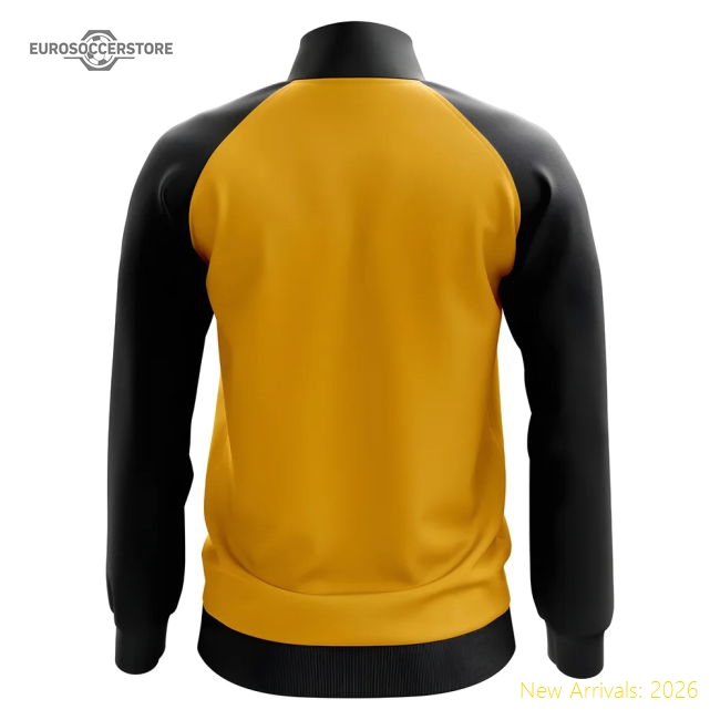Wolverhampton Concept Football Track Jacket (Gold)-Football Shirts Shop