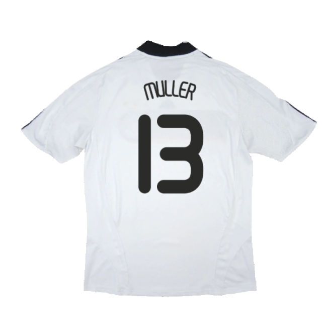 Germany 2008-09 Home Shirt ((Good) S) (MULLER 13)-Football Shirts Shop