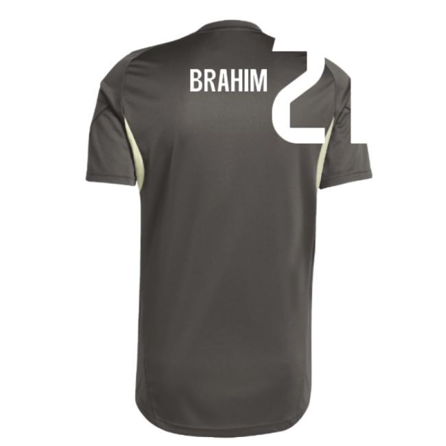2025-2026 Real Madrid Training Jersey (Utility Grey) (Brahim 21)-Football Shirts Shop