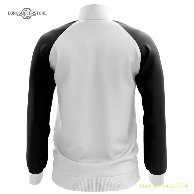 Japan Concept Football Track Jacket (White)-Football Shirts Shop