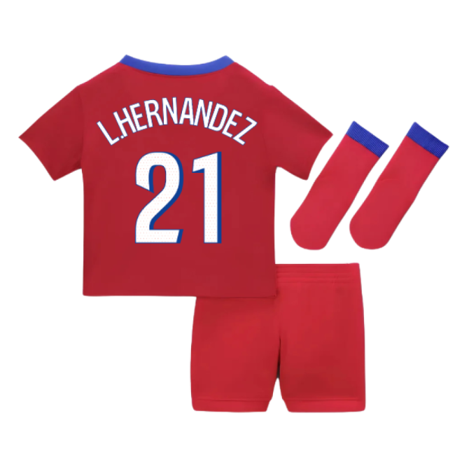 2025-2026 PSG Third Baby Kit (L.Hernandez 21)-Football Shirts Shop