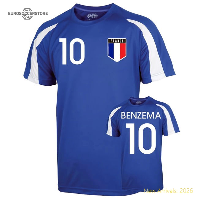 France Sports Training Jersey (benzema 10)-Football Shirts Shop