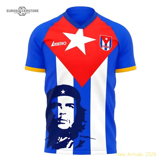 Cuba Che Guevara 2025-2026 Concept Shirt (Libero)-Football Shirts Shop