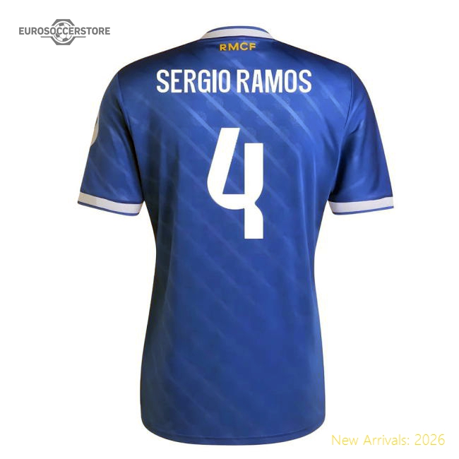 2025-2026 Real Madrid Third Shirt (Sergio Ramos 4)-Football Shirts Shop