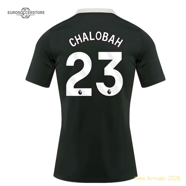 2025-2026 Chelsea Dri-Fit Strike Training Shirt (Green) (Chalobah 23)-Football Shirts Shop