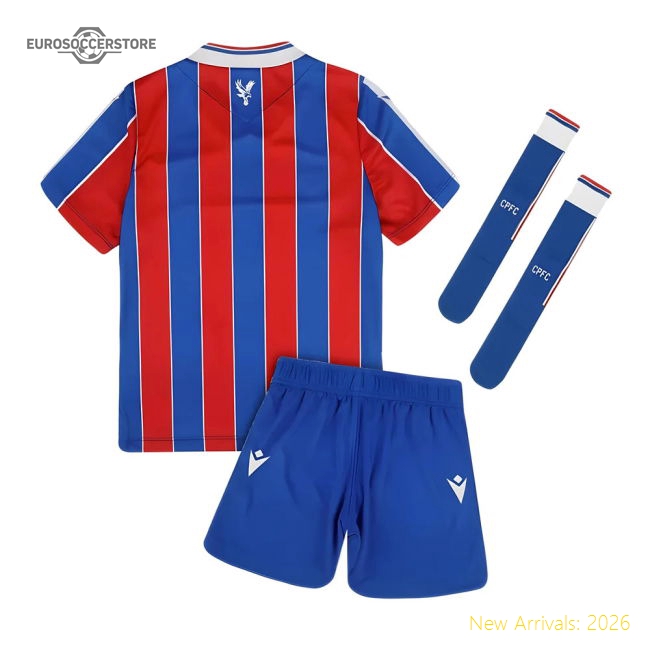 2025-2026 Crystal Palace Home Baby Kit-Football Shirts Shop