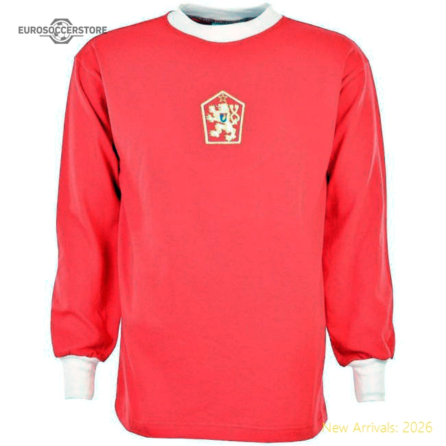 Czechoslovakia 1960s Retro Football Shirt-Football Shirts Shop