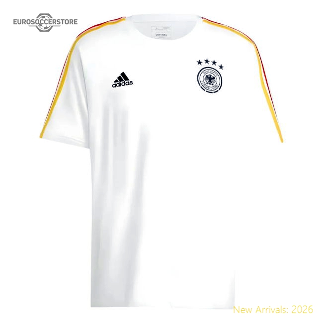 2024-2025 Germany 3S DNA Tee (White)-Football Shirts Shop