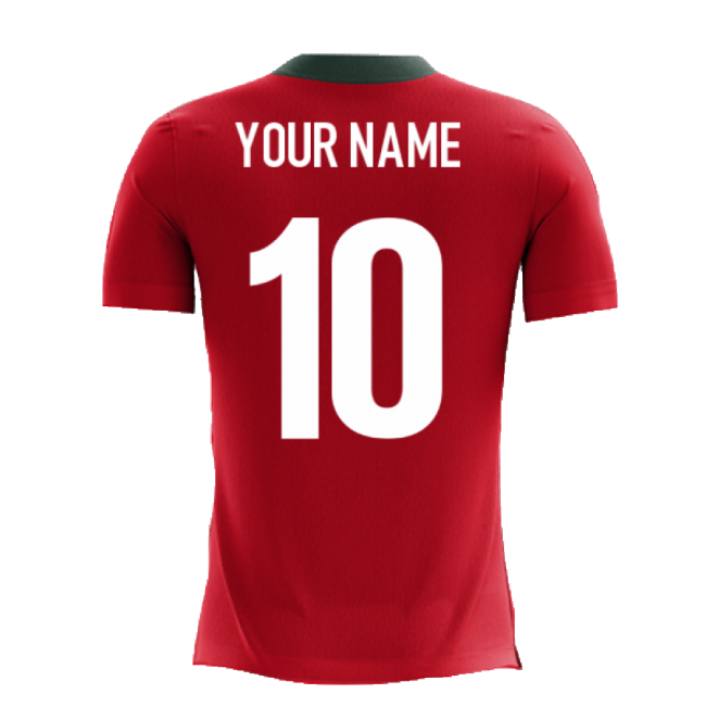 2025-2026 Portugal Airo Concept Home Shirt (Your Name) -Kids-Football Shirts Shop