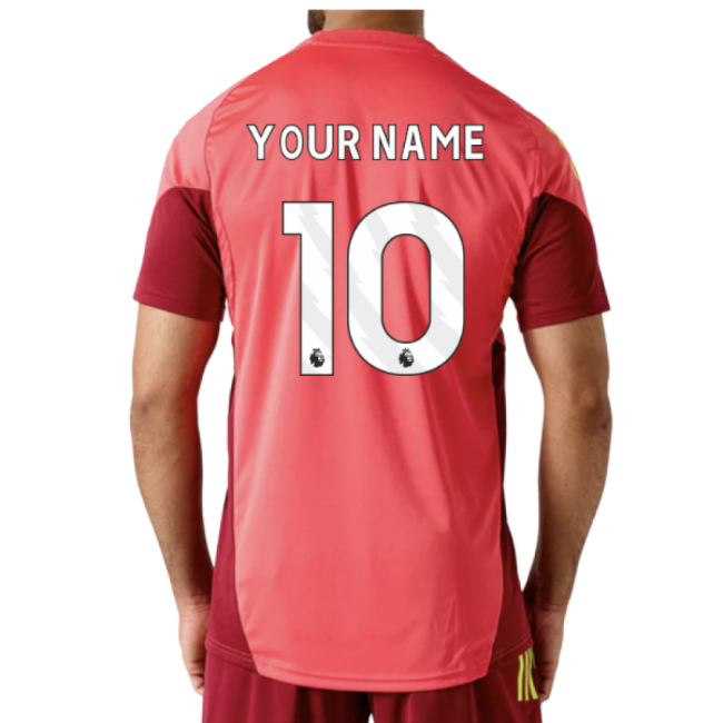 2025-2026 Nottingham Forest Training Shirt (Core Pink) (Your Name)-Football Shirts Shop