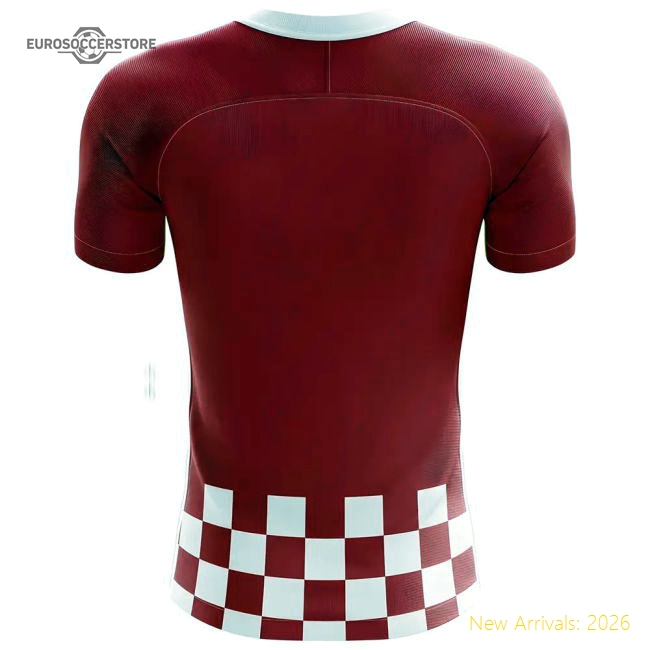 2025-2026 Croatia Flag Concept Football Shirt (Modric 10) - Kids-Football Shirts Shop