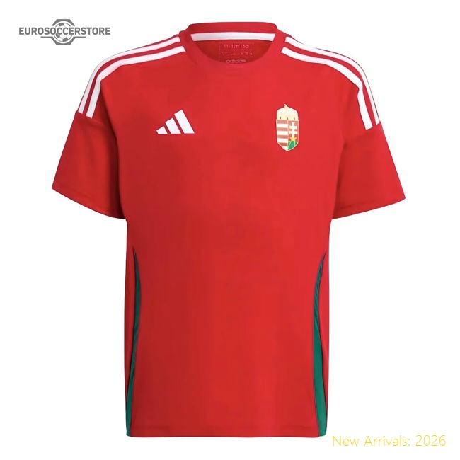 2024-2025 Hungary Home FAN Shirt (Kids) (Your Name)-Football Shirts Shop