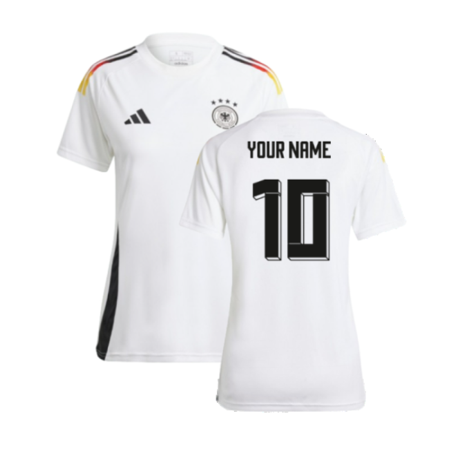 2024-2025 Germany Home Fan Shirt (Ladies) (Your Name)-Football Shirts Shop