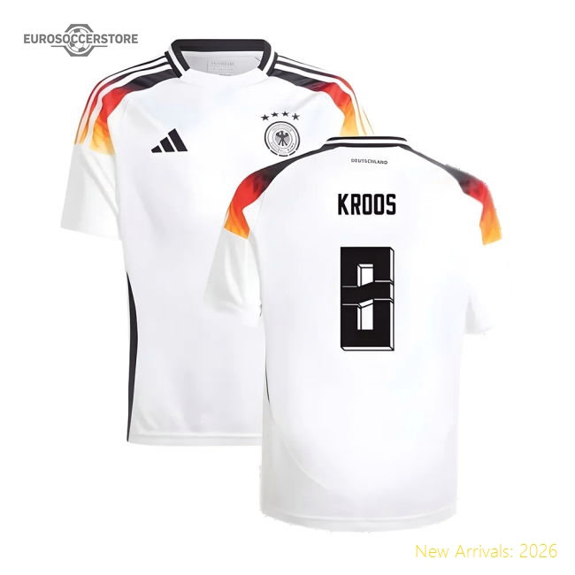 2024-2025 Germany Home Shirt (Kids) (Kroos 8)-Football Shirts Shop