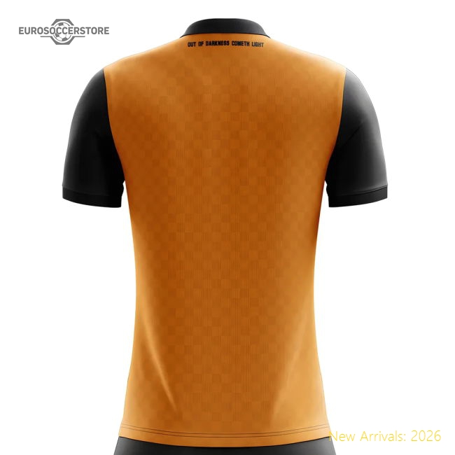 2025-2026 Wolverhampton Home Concept Football Shirt-Football Shirts Shop