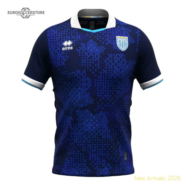 2024-2025 San Marino Away Shirt (Your Name)-Football Shirts Shop
