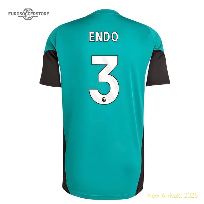 2025-2026 Liverpool EU Training Jersey (Green) (Endo 3)-Football Shirts Shop
