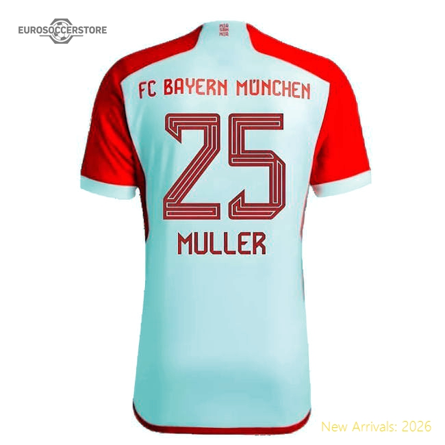 2023-2024 Bayern Munich Home Shirt (Muller 25)-Football Shirts Shop