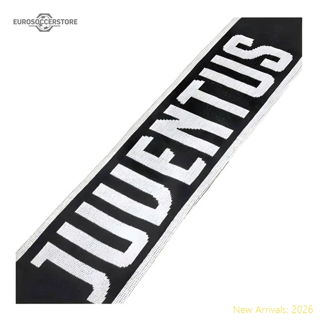 2019-2020 Juventus Adidas 3S Scarf (Black-White)-Football Shirts Shop