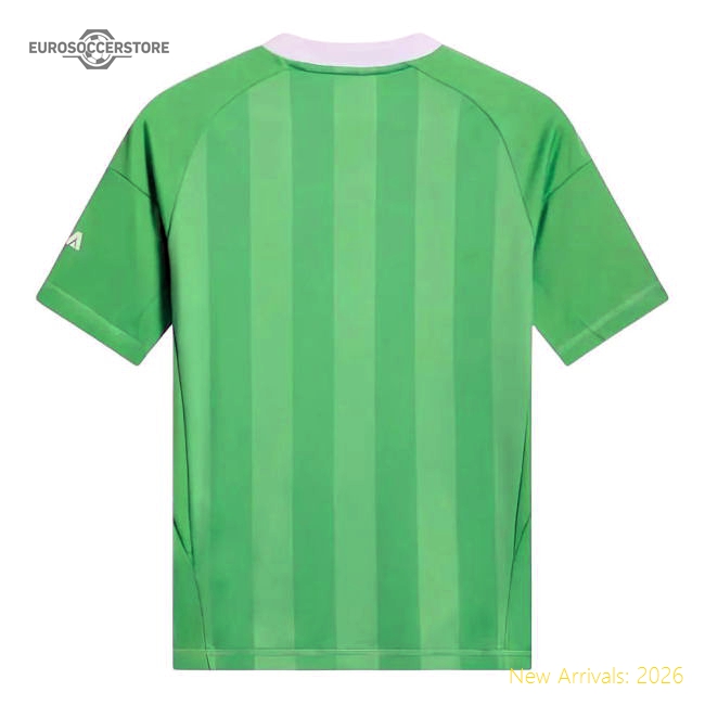 2025-2026 Arsenal Third Goalkeeper Shirt (Green) - Kids-Football Shirts Shop